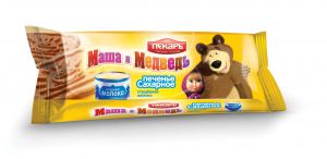 Печенье Маша и Медведь сгущеное молоко ― Компания "Сласти от Насти"