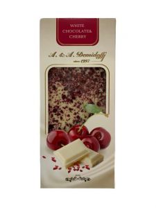 Шоколад Demidoff белый cherry ― Компания "Сласти от Насти"